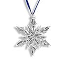 Maxistal 2022 Edition Crystal Snowflake Ornament Christmas Tree Ornament Home Decor Gift (Transparent)