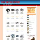 FULLY STOCKED CAT BEDS WEBSITE WITH DOMAIN - EASY TO -RUN-SSL  YEARS HOSTING