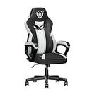 ZHISHANG Gaming Chair, Gamer Chair for Adults Ergonomic Computer Chair for Teens, Racing Style PC Office Chair with Lumbar Support, 300lbs(Black)