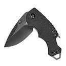 Kershaw Men's Shuffle-Black Folding Knife/Multi-Tool, schwarz, 15,2 x 7,6 x 5,1 cm 82 g