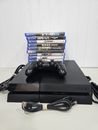 Sony PlayStation 4 500GB Console With One Controlle And 11 Games Tested Working 