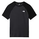 THE NORTH FACE - Camiseta Tanken Raglan para Hombre - Asphalt Grey/TNF Black, L
