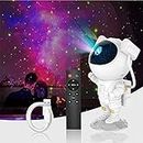 ELEPHANTBOAT® Astronaut Projector Galaxy Night Light Projector Led Lamp with Remote Control 17 Modes Kid Planetarium Galaxy Projector for Bedroom with 2 Timer and 8 Nebula Star Projector Light