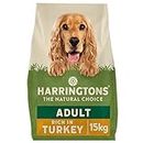 Harringtons Complete Dry Adult Dog Food Turkey & Veg 15kg - Made with All Natural Ingredients