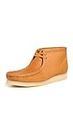 Clarks Men's Wallabee Boots Oxford, Mid Tan Leather, 8.5