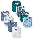 Hanes Ultimate Baby Baby Boys Flexy 8 Pack Bibs, Assortment, NO SIZE