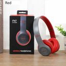Wireless Headphones Bluetooth Kid Earphone Noise Cancelling over Ear Stereo P47