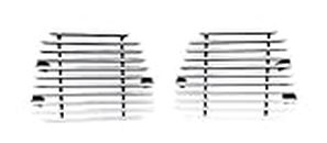 TRex Grilles 25051 Horizontal Aluminum Polished Finish Billet Bumper Grille Overlay for Chevrolet Tahoe Suburban Avalanche