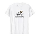 Nantucket T-Shirt, Bike With Flowers Nantucket Mass. T-Shirt
