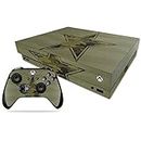 MightySkins Skin for Microsoft Xbox One X - Army Star | Protective, Durable, and Unique Vinyl Decal wrap Cover | Easy to Apply, Remove, and Change Styles | Made in The USA