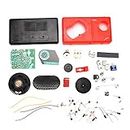 AM Radio DIY Electronic Kit, Soldering Practise Learning Suite with Radio case & 5mm Audio Port, 535-1605KHz Audio DIY Kit, 3V Battery Powered(Not Included)