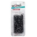 Scunci Value Pack 300-Pieces Black Polyband Hair Elastics (39703Wc), 1 Count
