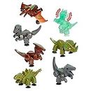 Zing Stikbot Glow in The Dark Dino Egg Pack - Set of 7 Glow in The Dark Dino Eggs Each with 1 Stikbot Dino and 1 Sticker Sheet, Stop Motion Animation, for Ages 4 and Up