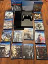 Sony PlayStation 4 500GB Console + 17 games, 2 controllers, Headset, HDMI