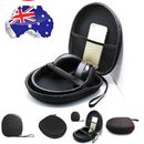 Black Universal Earphone Case Headphone Storage Bag Hard Carrying Box Headset