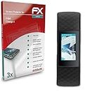atFoliX Schutzfolie kompatibel mit Fitbit Charge 4 Folie, ultraklare und flexible FX Displayschutzfolie (3X)