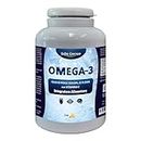 SIBE GROUP Omega 3 ad Alto Dosaggio, 1000mg di Olio di Pesce per 1 Softgel con 350mg EPA e 250mg DHA con Vitamina E. Fonte di Acidi Grassi Essenziali