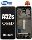 SAMSUNG Galaxy A52S SM-A528 528B 5G Display FUL SIZE OLED Touch Schermo LCD Nero