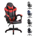 Gaming Chair Heavy Duty Reclining Ergonomic Swivel Chair with Pillow Cushion