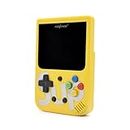 SMARTCAM 500 in 1 Handheld Video Gaming Console Game Mini Retro Classic with Colourful LCD Screen Portable Charger for Kids and Adults (VGB) Yellow