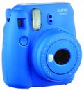 Fujifilm Instax Mini 9 Compact Instant Film Camera: Flamingo Blue
