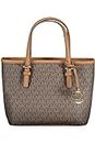Michael Kors XS Carry All Jet Set Travel Womens Tote (brown sig)
