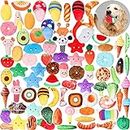 Hungdao 80 Pcs Dog Squeaky Toys Bulk for Small Puppy Dog Stuffed Plush Chew Toys Small Medium Dogs PET Toys with Squeakers for Puppies Teething (Cute Style)