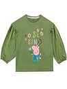 Peppa Pig Girls Long Sleeve T-Shirt Green 3-4 Years