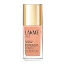 Lakme 9 To 5 Primer + Matte Perfect Cover Liquid Foundation, Full Coverage, Has A Built-In Primer For Poreless, Long Lasting MakeUp, Cool Ivory, 25ml