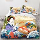 Ukiyo-e Geisha/Japan Nationality/Doona Cover/Double-sided Pillowcase/Bedding Set