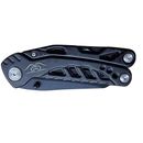 Multitool Black Stainless Steel 7 Functions in 1 Packet Size for Camping Outdoor