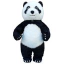 Costume mascotte gonfiabile Panda Orso Polare personalizzato con logo carnevale adulto 