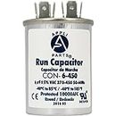 Appli Parts Run Capacitor for ac 6 Mfd uF (microfarads) 370 VAC or 450 VAC CBB65 Round Universal fit for hvac and other applications 2-1/2 in High 1-1/2 in Wide CON-6-450