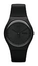 Swatch BLACK REBEL Unisex Watch (Model: SO29B706), Black