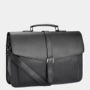 Estarer Father's Day Gifts for Dad Mens PU Leather Briefcase 15.6 Inch Laptop