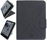 ZhaoCo Universal Hülle für 6-6.8 Zoll Kindle eReader Fire Tablet, Kobo, Voyaga, Lenovo, Sony, Pocketbook, Nook, Tolino, BQ eBook Reader, Vertikale und Horizontale Anzeige - Schwarz