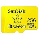 SanDisk 256GB MicroSDXC UHS-I Memory Card for Nintendo Switch - SDSQXAO-256G-GNCZN Yellow
