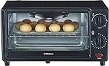 Belaco Mini 9L Toaster Oven Tabletop Cooking Baking Portable Oven 650w 100-250° Stainless steel heating tube incl. baking tray & wire rack