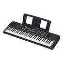 Yamaha PSR-E283 Tragbares Keyboard für Anfänger, schwarz – Mit 410 Instrumentenklängen, 150 Begleit-Styles und 122 Songs, inkl. Voucher für 2 Online-Keyboard-Lessons an der Yamaha Music School