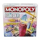 Hasbro Monopoly Builder Board Game, Strategy Game, Family Game, Games for Kids, Fun Game to Play, Family Board Games, Ages 8 and Up, Bilingual