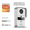 KONX Portier Video KW02C V3 1080p Tuya App WiFi, Cloud, RFID (avec Sonnette)…