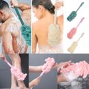 Bath Loofah Sponge Brush Shower Long Handle Back Scrubber Bathing Accessories