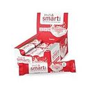PhD Nutrition Smart Protein Bar Low Calorie, Nutritional Protein Bars / Protein Snacks, High Protein Low Sugar, Strawberries and Cream Flavour, 20g of Protein, 64g Bar (12 Pack)