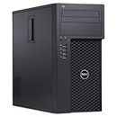(Refurbished) Dell Precision High Performance Quad-Core Desktop Computer PC (Intel Xeon E3, 16 GB RAM, 256 GB SSD, Intel HD + NVIDIA Quadro Graphics, Windows 10 Pro, MS Office)