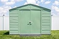Arrow Sheds 10' x 12' Outdoor Steel Storage Shed, Green