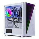 ADMI Gaming PC: AMD Ryzen 7 5700X • RTX 4060 Ti Graphics • 16GB 3200MHz DDR4 • 1TB SSD • White Infinity RGB Case • WIFI • Windows 11