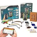 Avishkaar IoT Starter Kit, 100-in-1 DIY Programmable IoT & Electronics Kit for Kids aged 12 to 16, Control with Mobile App & Desktop Software, 40+ Parts, Learning & Educational STEM Kit, Made in India