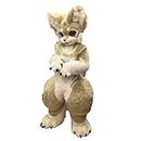Kemono Eyes Fursuit Fullsuit Teen Costumes Child Full Furry Husky Wolf Dog Fox Cat Suit Furries Digitigrade Costume Bent Legs Angel Dragon