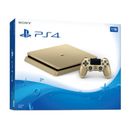 Sony PlayStation 4 PS4 Slim 1TB Console System Limited Edition Gold Complete Box