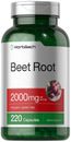 Beet Root Powder Capsules 2000mg | 220 Pills | Herbal Extract | by Horbaach